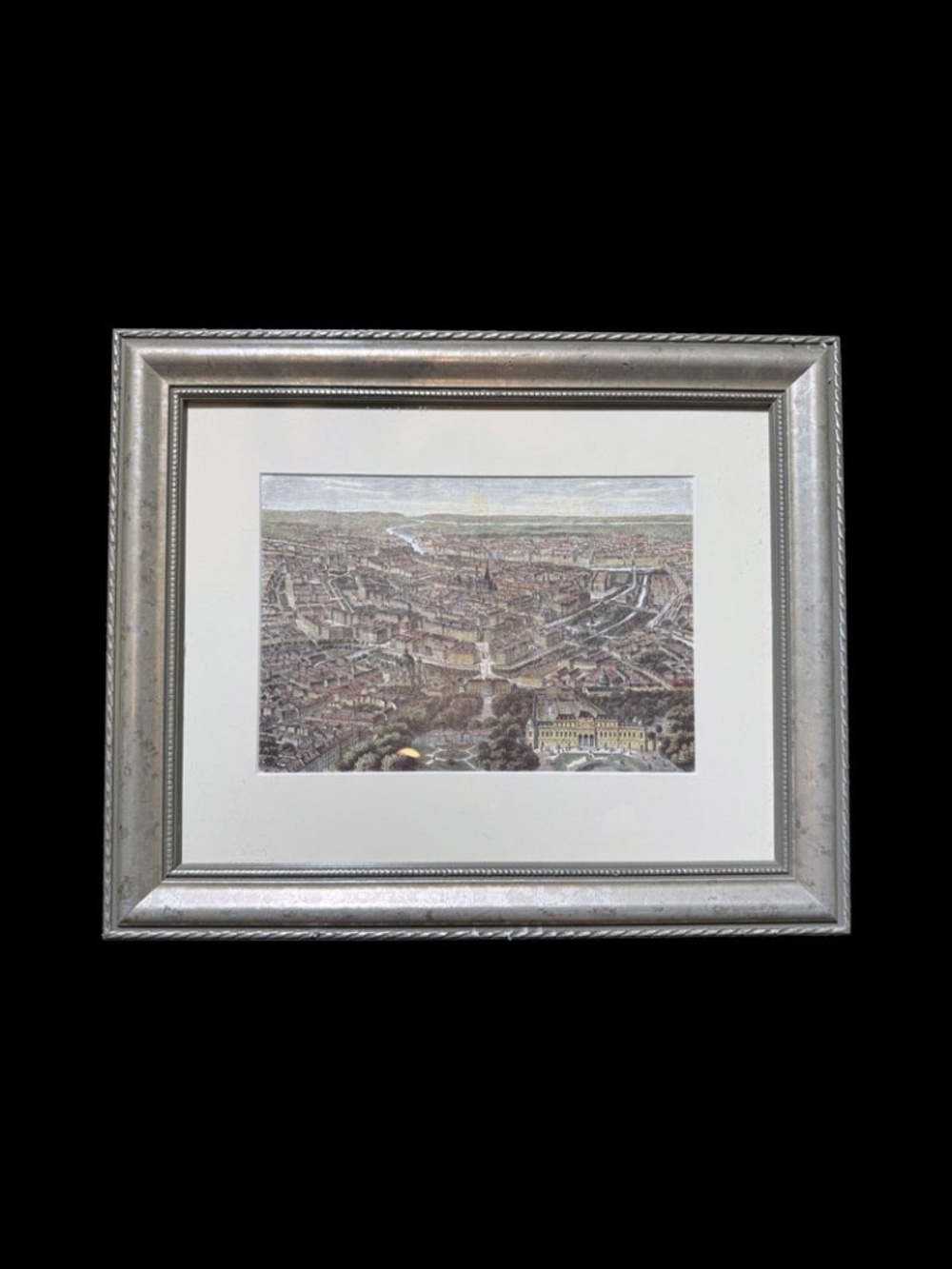 Vienna 1880 (BERMANN) Historic City View: Elegant Framed Lithograph